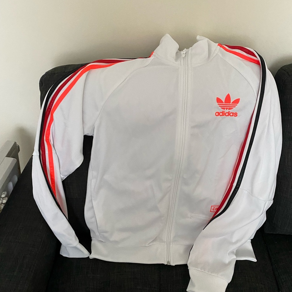 Adidas long sleeve zip up
